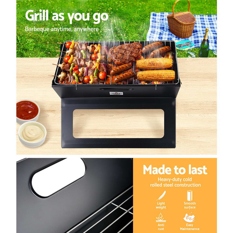 Grillz Charcoal Braai -  Foldable