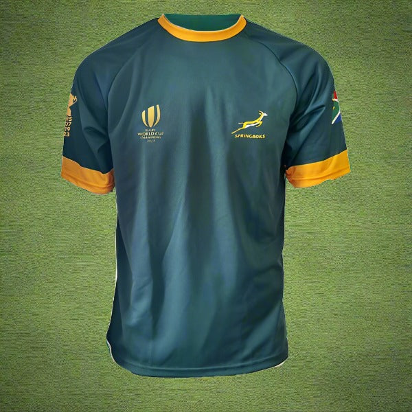 Official Springbok World Cup Winners T-Shirt (Front Print)