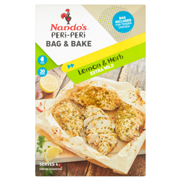 Nandos Lemon & Herb Bag & Bake