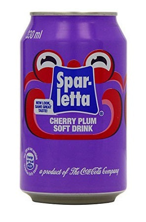 Sparletta Cherry Plum 330ml  6 Pack